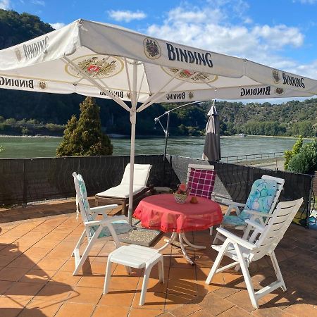 Loreleybrunnen Apartment Sankt Goarshausen Bagian luar foto