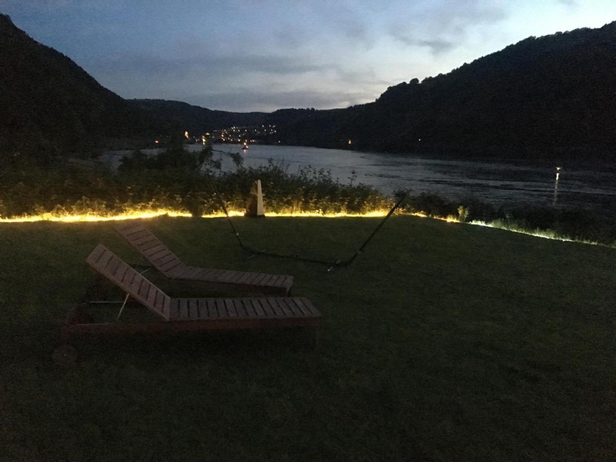 Loreleybrunnen Apartment Sankt Goarshausen Bagian luar foto